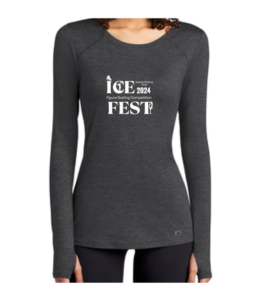 Ice Fest - Ladies Fit Long Sleeve Shirt
